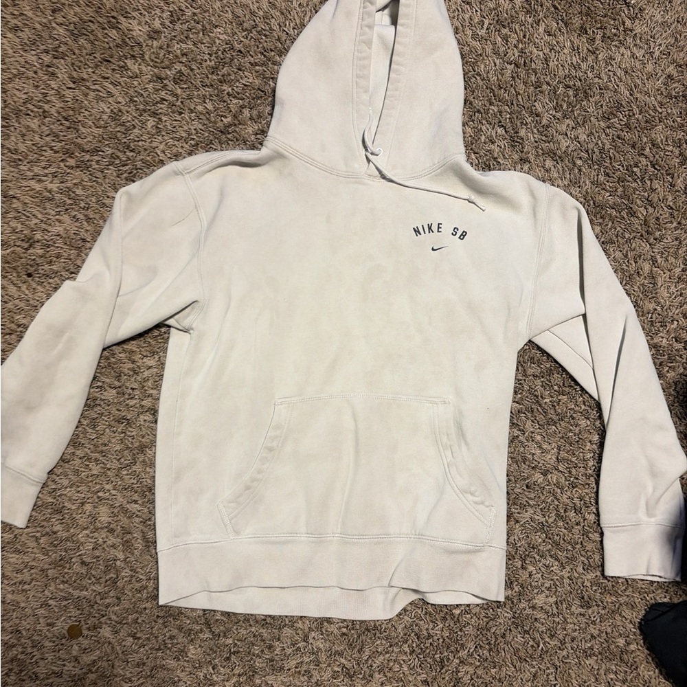 Nike SB Light Gray Hoodie